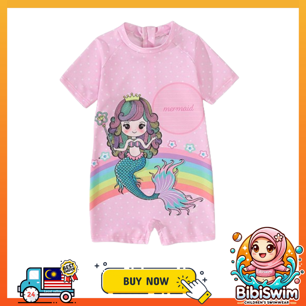 BIBISWIM Swimming Suit Kid Swimsuit Baby Swimming Suit Girl Swimwear