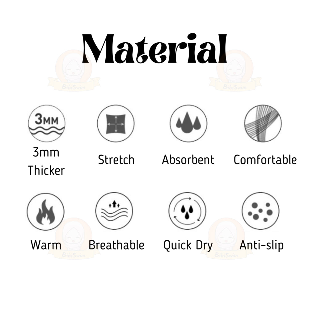 BIBISWIM Kids Quick Dry Water Socks