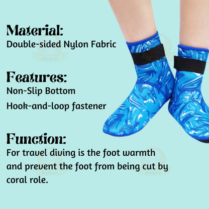BIBISWIM Kids Quick Dry Water Socks