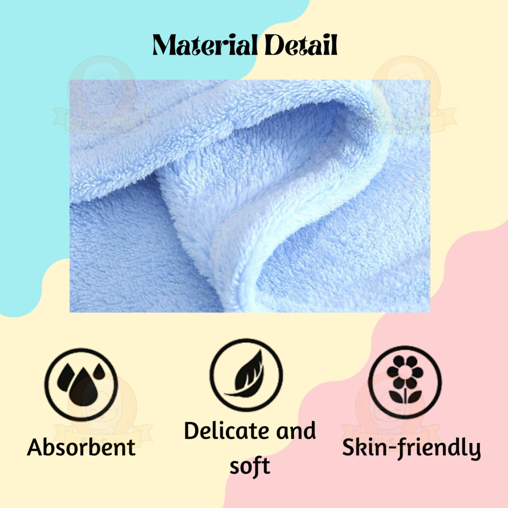 BIBISWIM Kids Hooded Towel 7 Designs