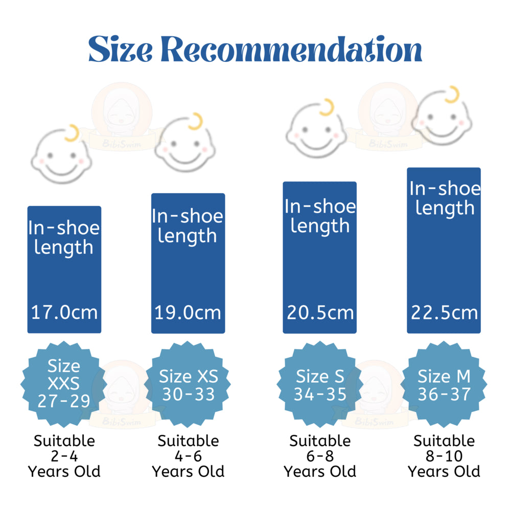 BIBISWIM Kids Quick Dry Water Socks