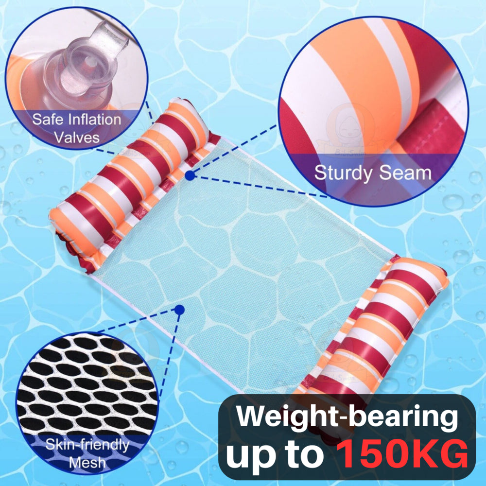BIBISWIM Inflatable Pool Hammock Chair