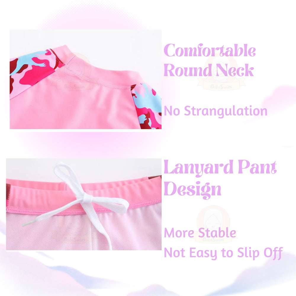 BIBISWIM Kids' 2-Pc Swim Set