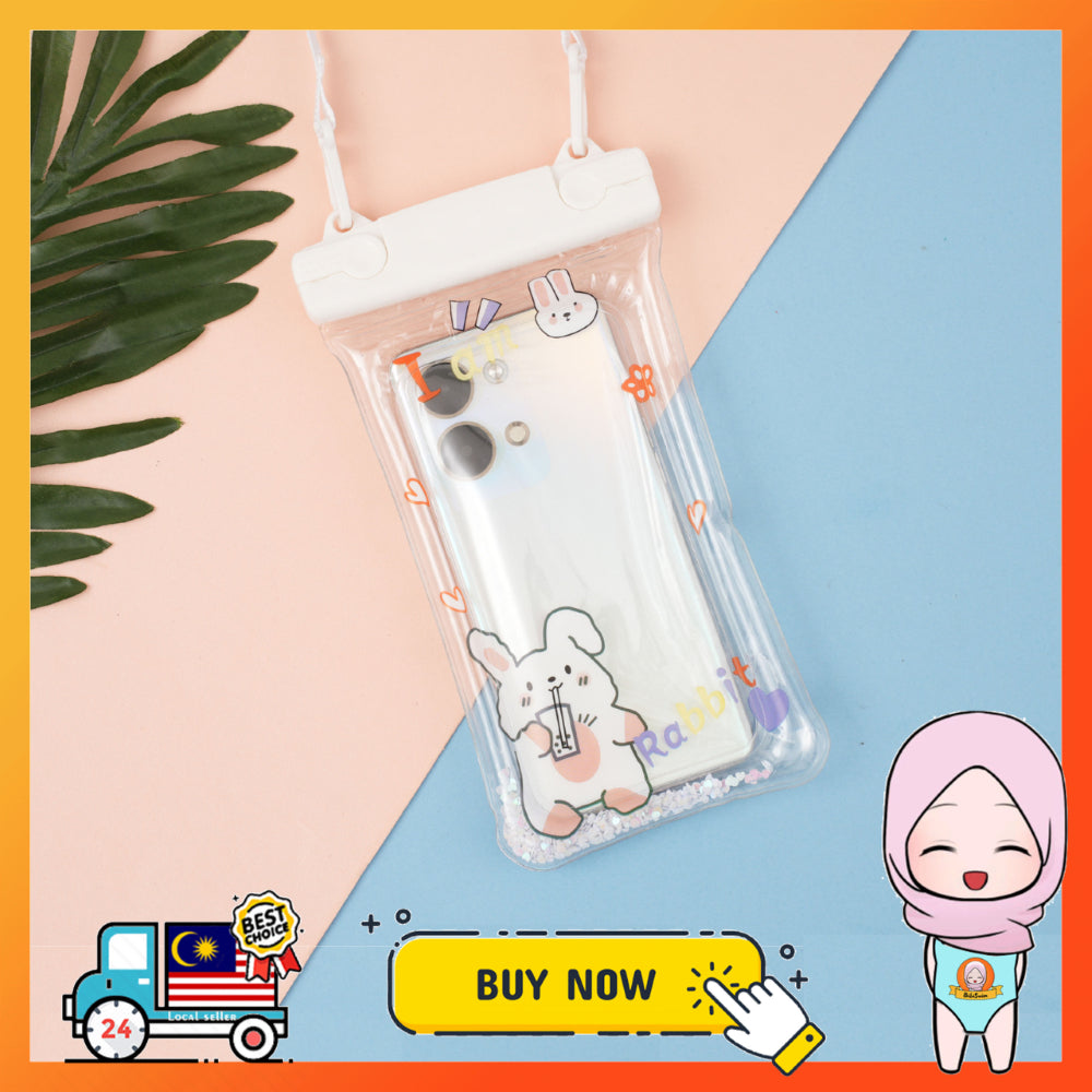 BIBISWIM Cartoon Waterproof Phone Pouch