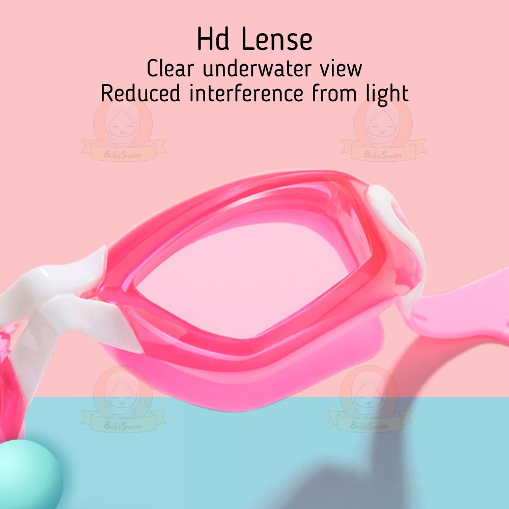 BIBISWIM Kids Anti-Fog Swim Goggles