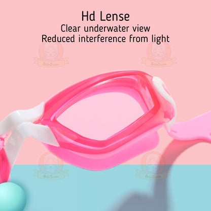 BIBISWIM Kids Anti-Fog Swim Goggles