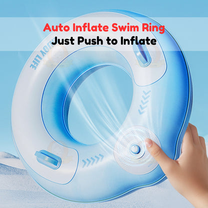 BIBISWIM Self-Inflating Swim Ring
