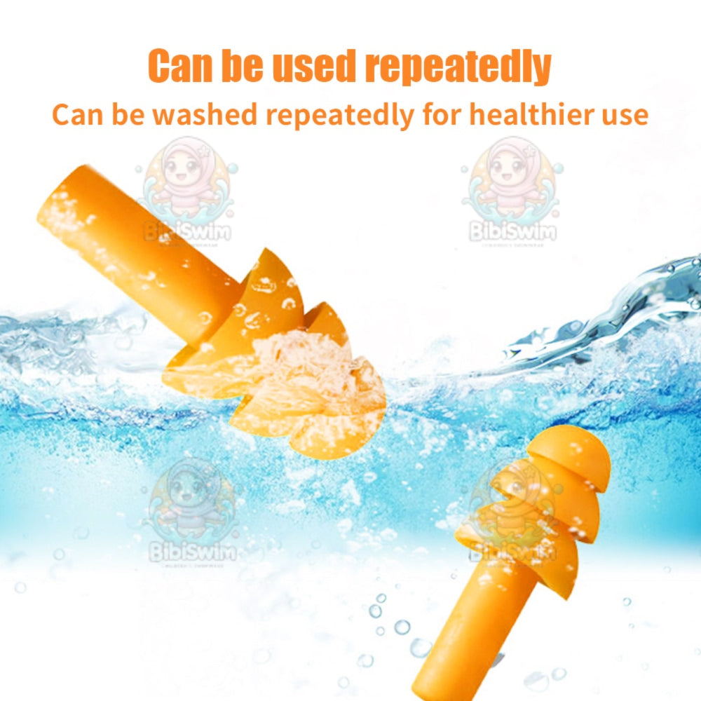 BIBISWIM Baby Ear Protectors Swim Noise