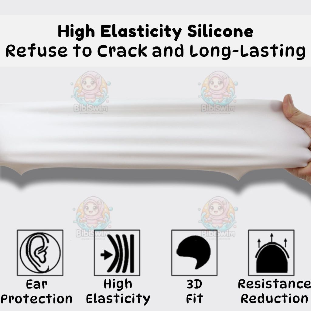 BIBISWIM EarProtect Swim Cap