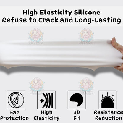 BIBISWIM EarProtect Swim Cap