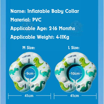 BIBISWIM Inflatable Baby Neck Float