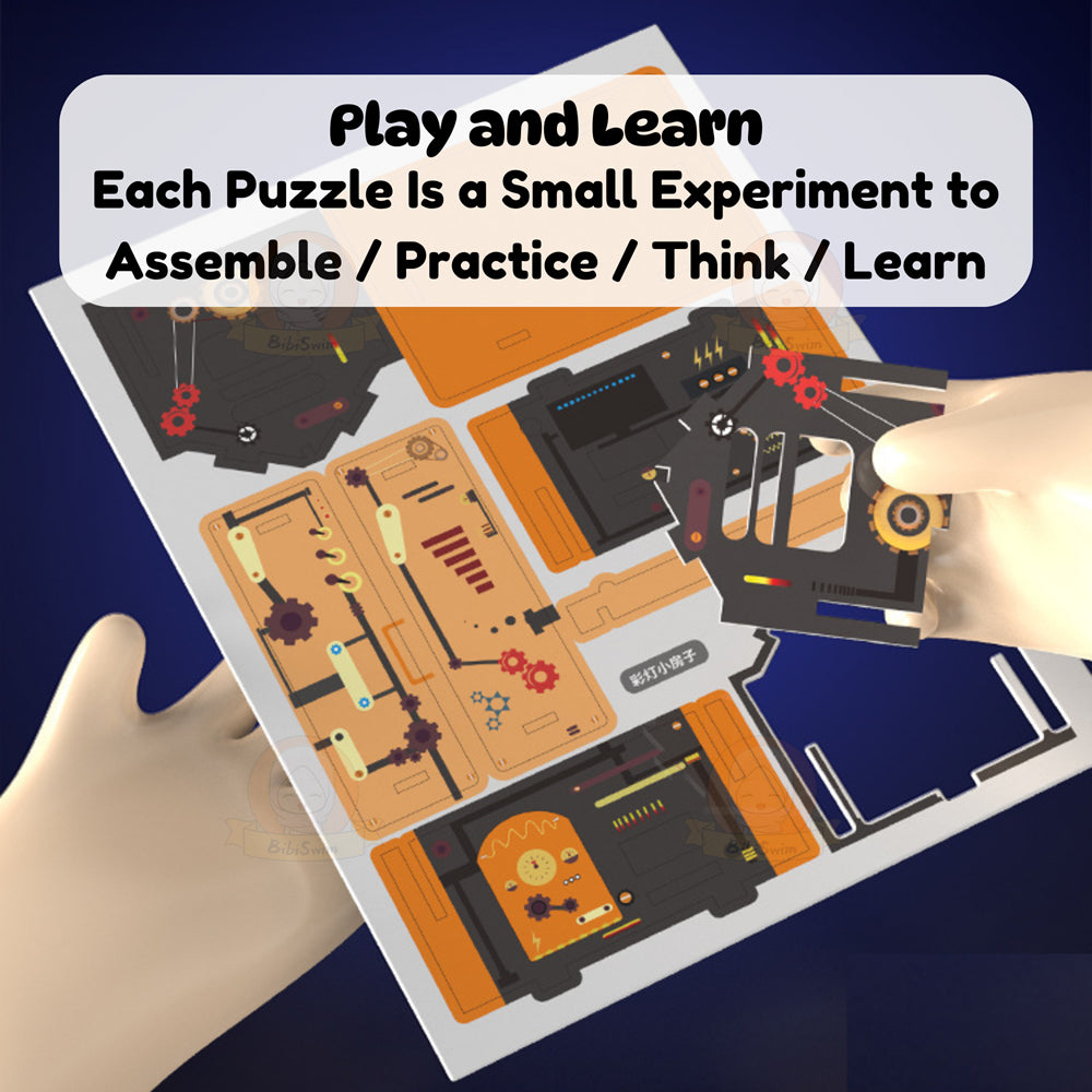 BIBISWIM STEM Robot Kit 10in1