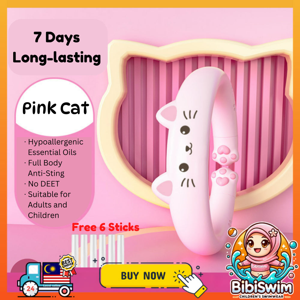BIBISWIM Baby-Safe Mosquito Repellent Bracelet
