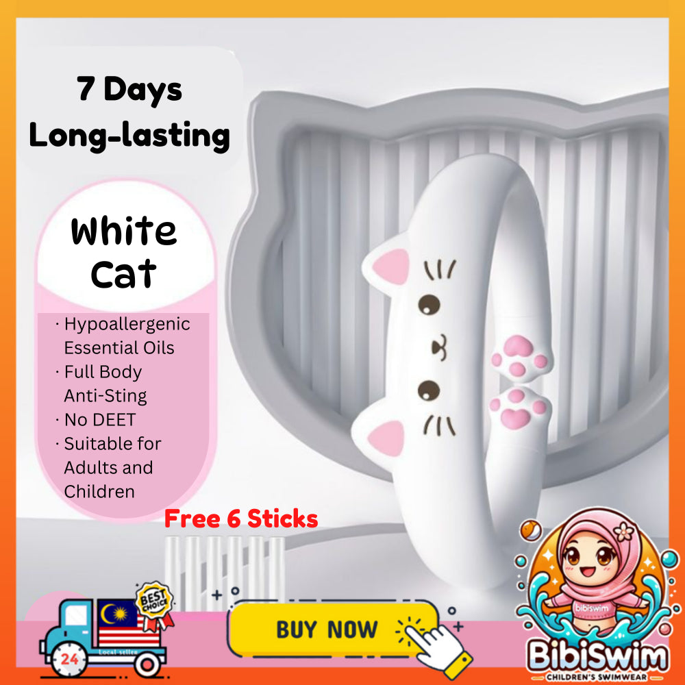 BIBISWIM Baby-Safe Mosquito Repellent Bracelet