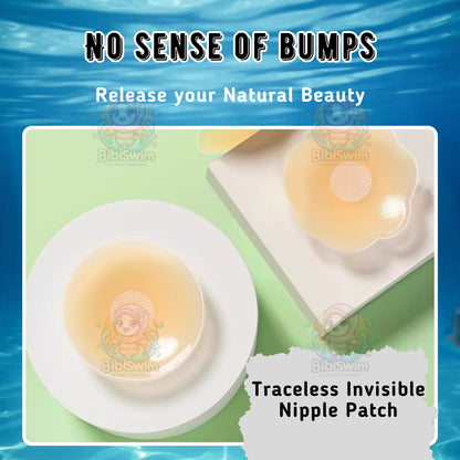 BIBISWIM StickOn Swim Nipple Covers