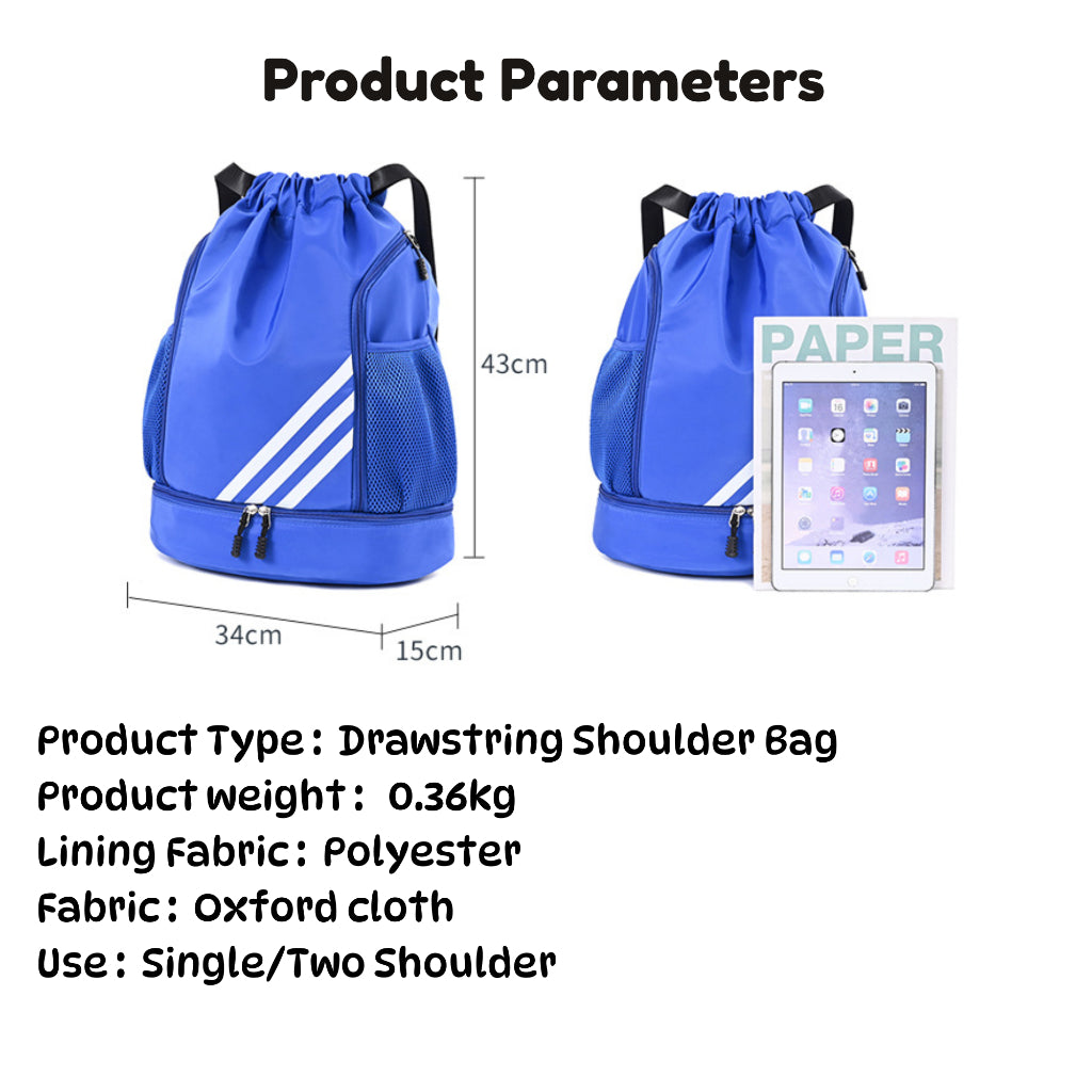 BIBISWIM Multi-Color Swim & Sport Backpack