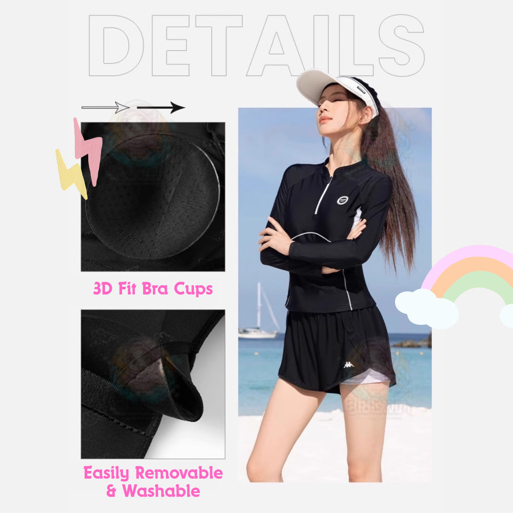 BIBISWIM Modest 3-Piece Swim Set