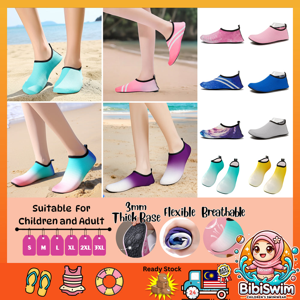 BIBISWIM Aqua Grip Swim Socks