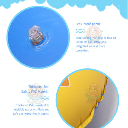 BIBISWIM Baby Swim Ring with Handle