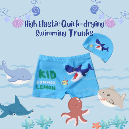 BIBISWIM Dino Shark Swim Set