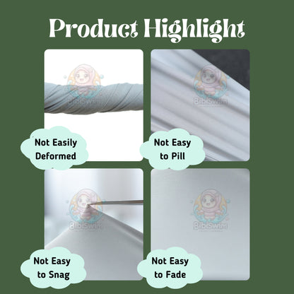 BIBISWIM UPF50 Kids Sun Hoodie 2-8Y