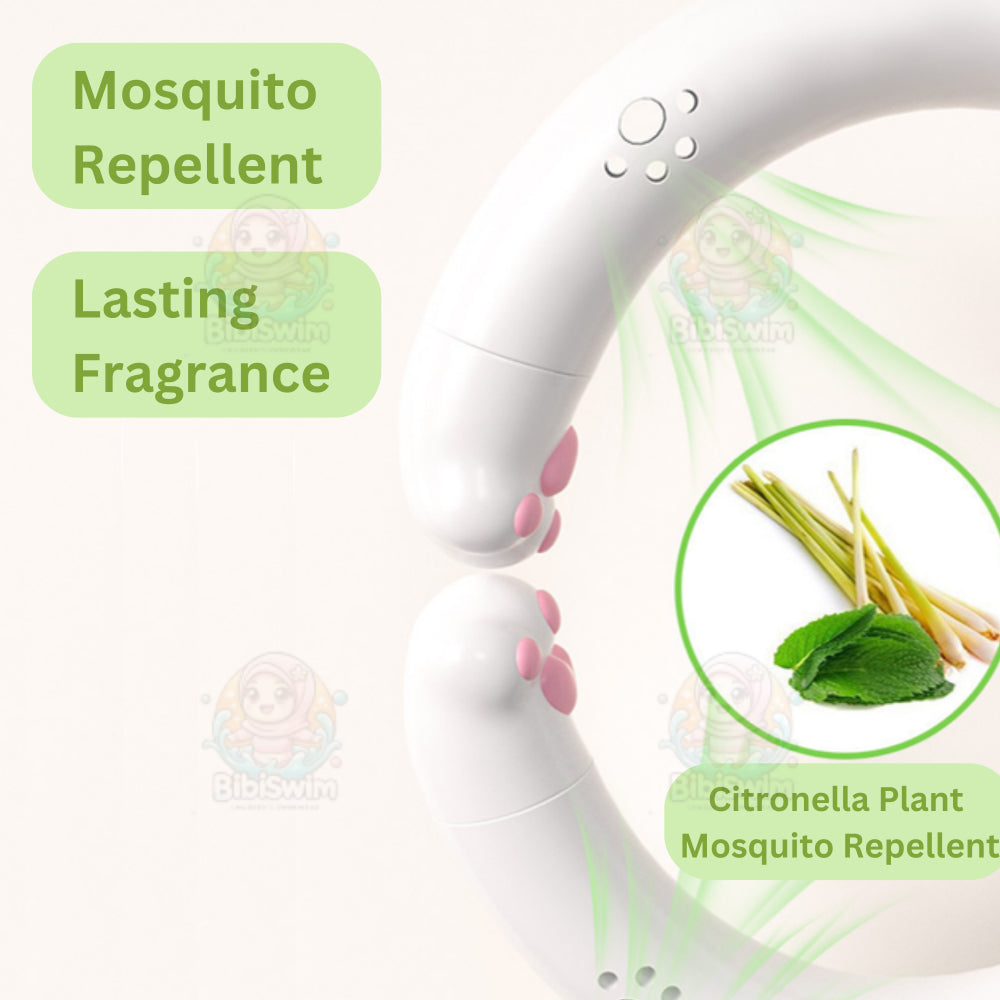 BIBISWIM Baby-Safe Mosquito Repellent Bracelet