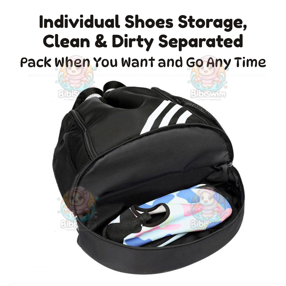 BIBISWIM Multi-Color Swim & Sport Backpack