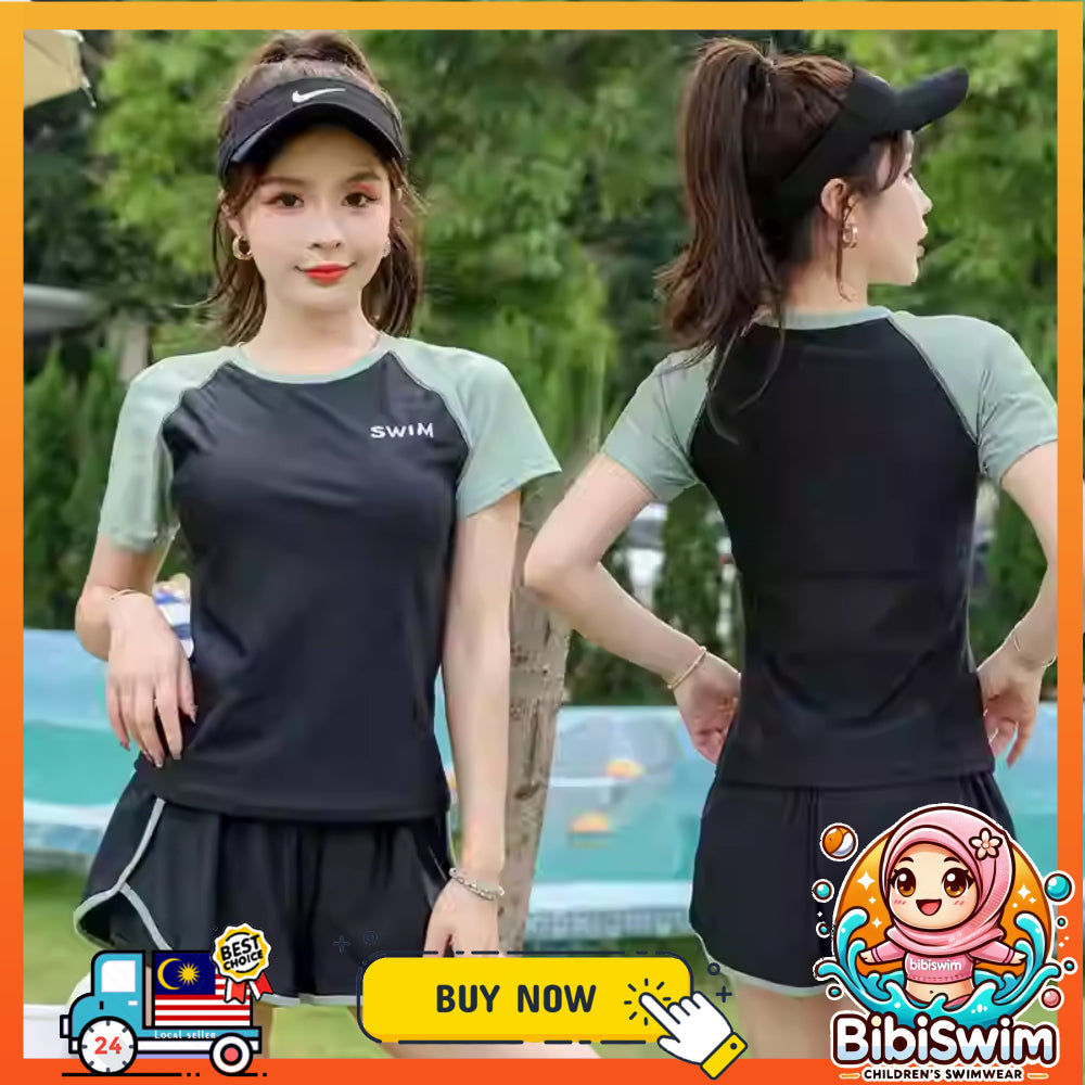 BIBISWIM Push-Up Sporty Swimsuit Set
