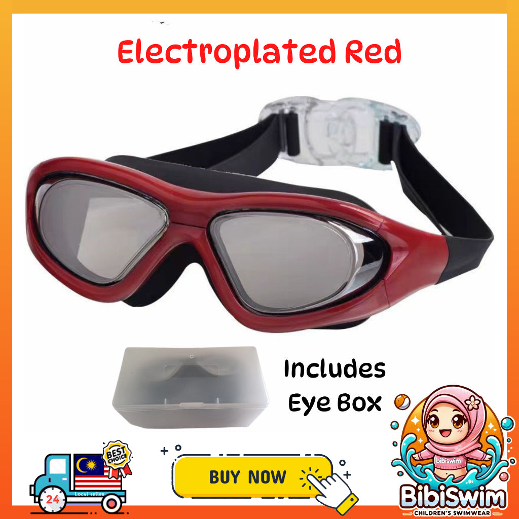 BIBISWIM HD Anti-Fog Swim Goggles