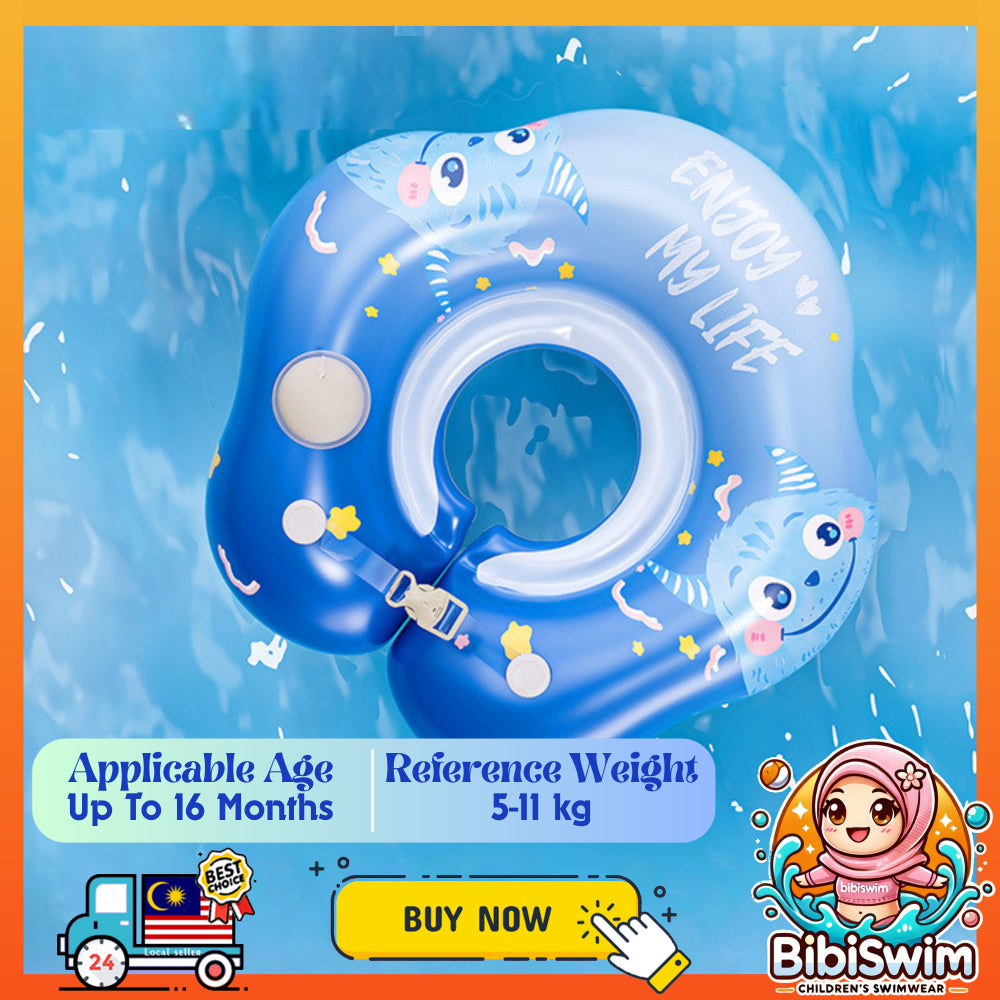 BIBISWIM Inflatable Baby Neck Float