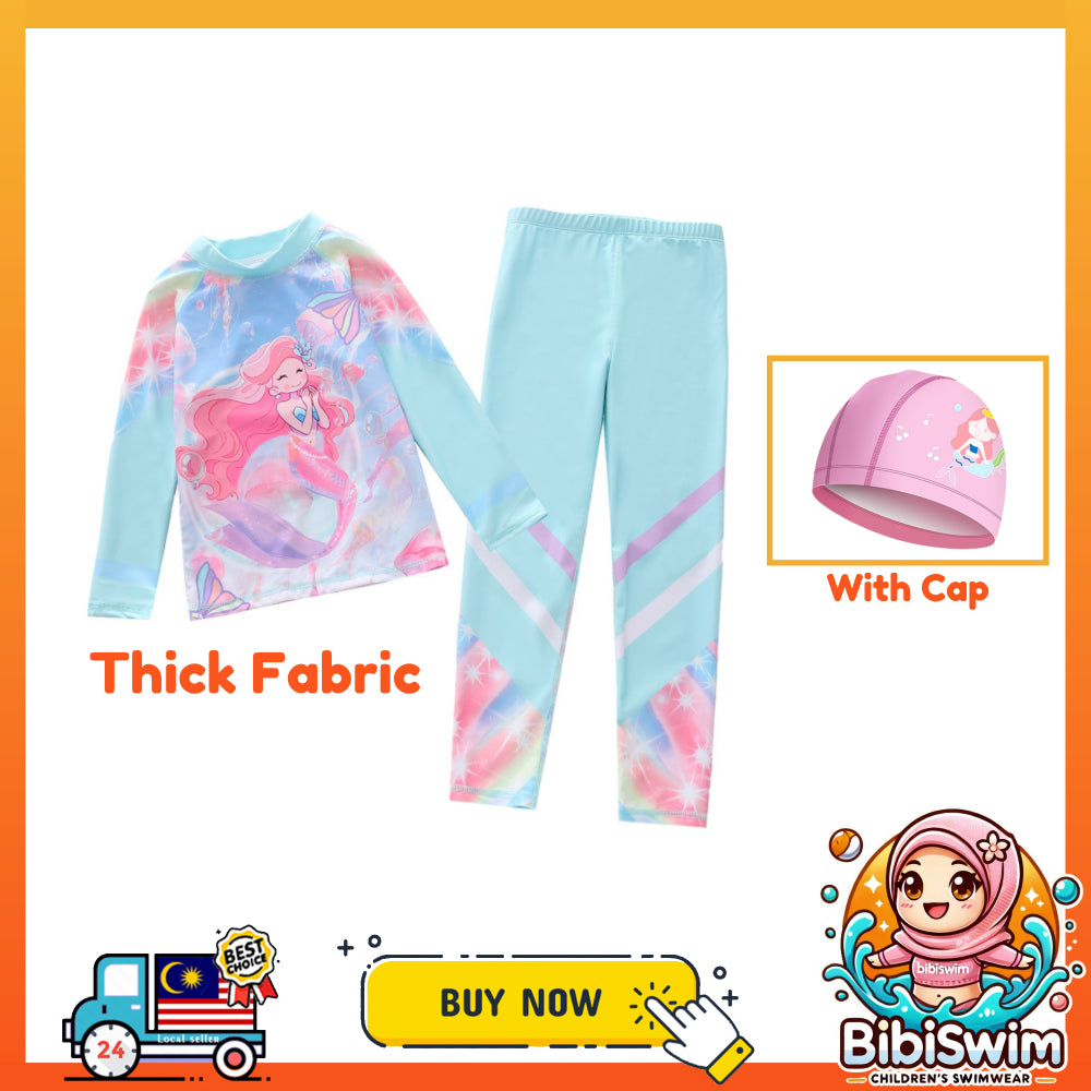 BIBISWIM Jelly Fish Long Sleeve Swim Set