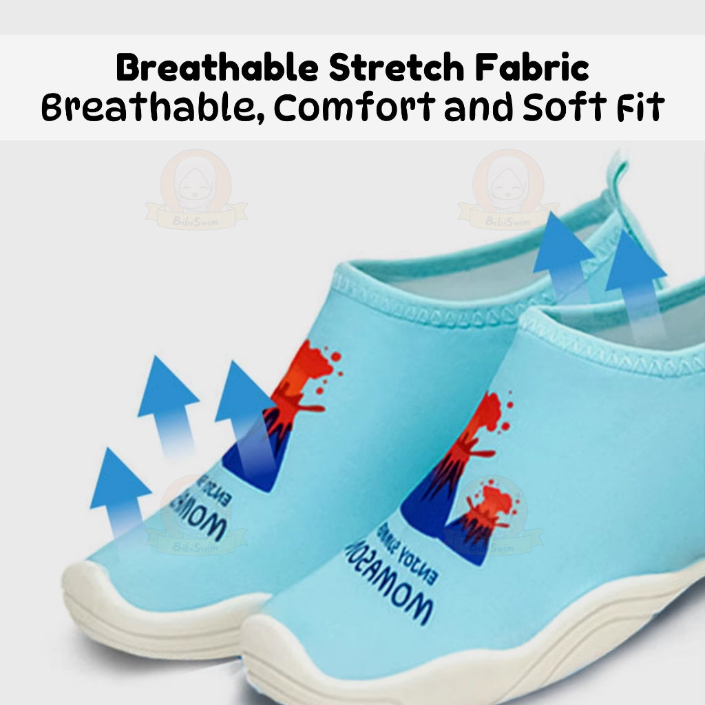 BIBISWIM AquaGrip Kids Swim Shoes