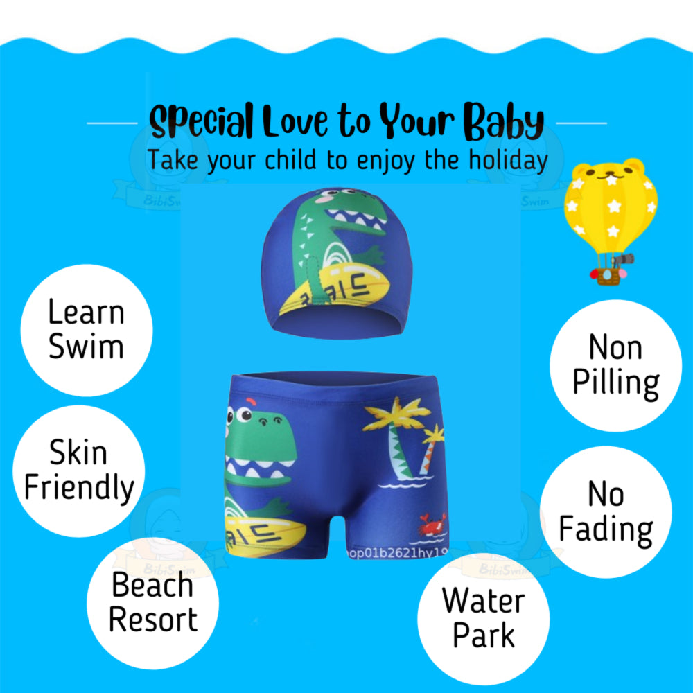 BIBISWIM Dino Shark Swim Set