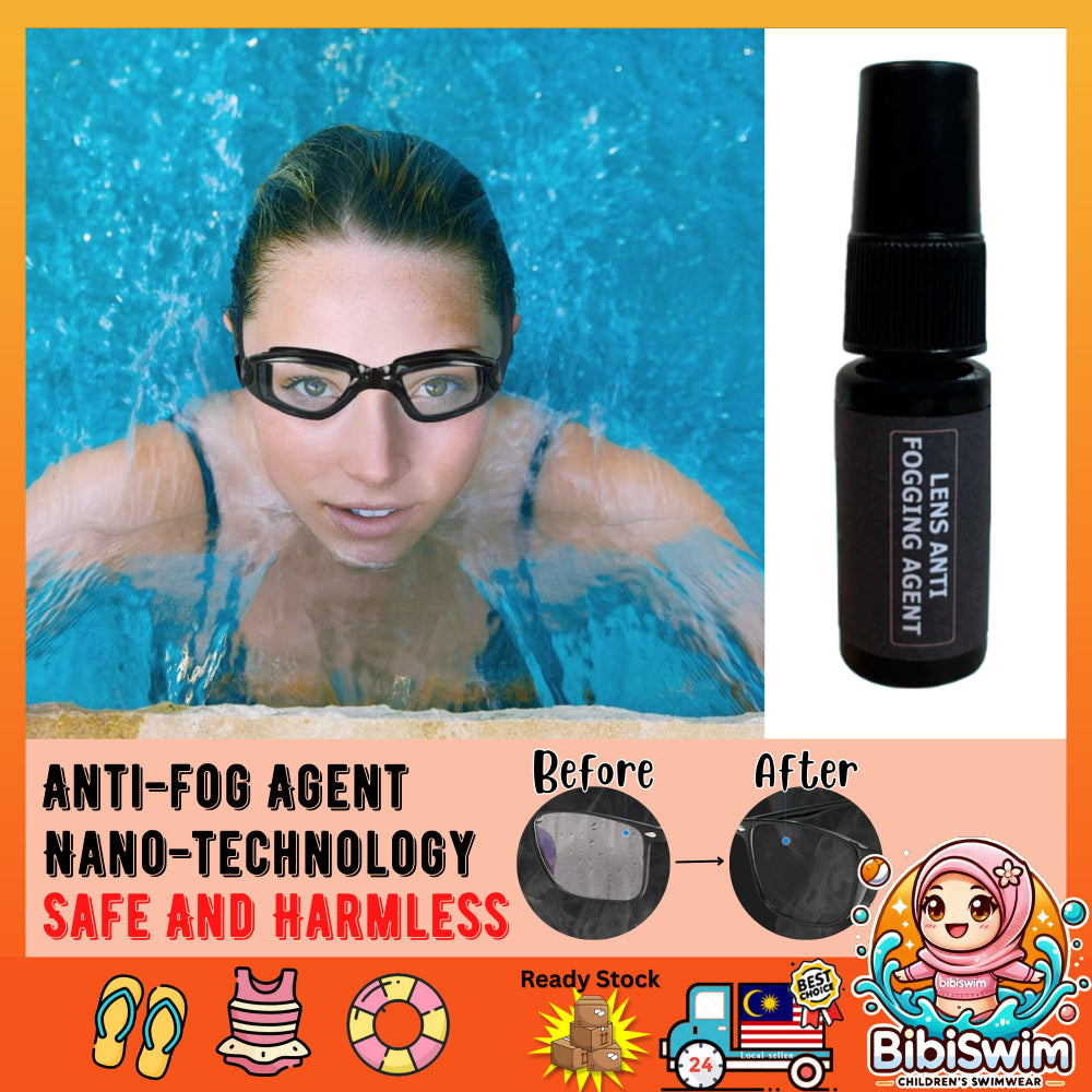 BIBISWIM Clear Swim Goggles Spray