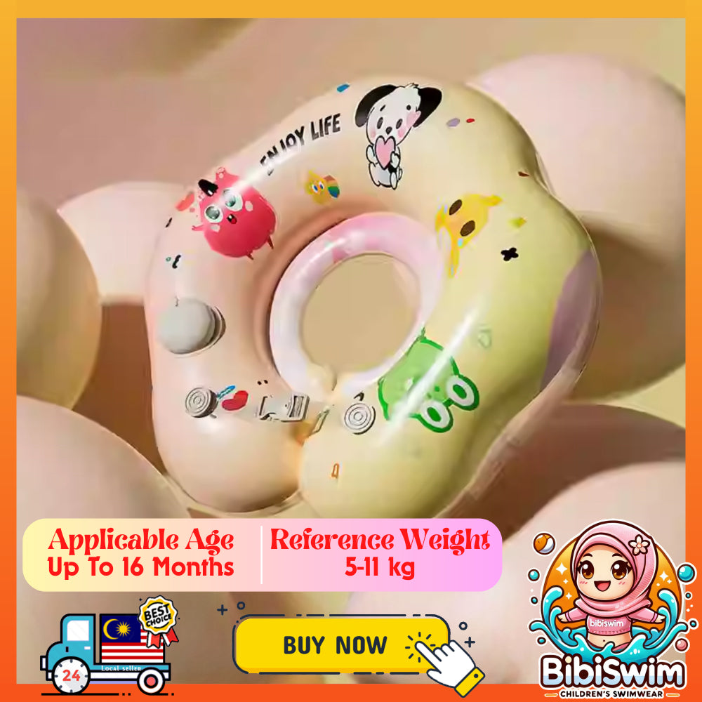 BIBISWIM Inflatable Baby Neck Float