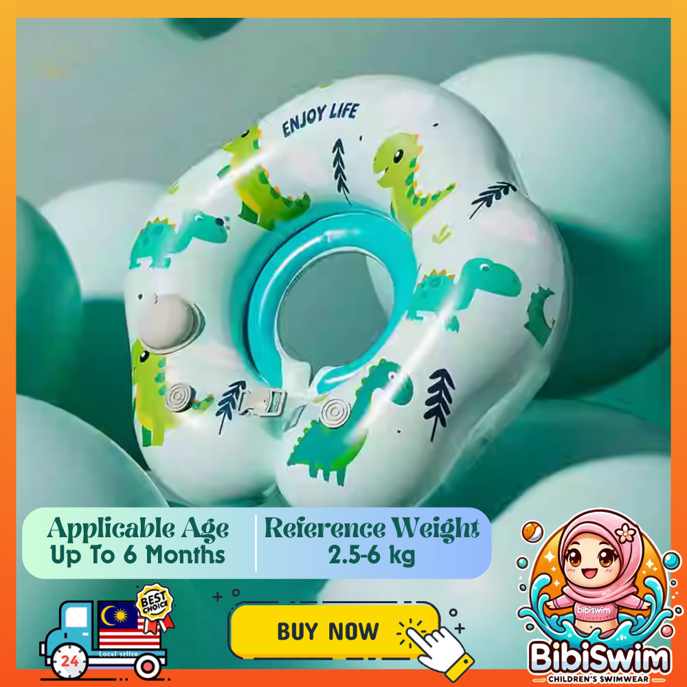 BIBISWIM Inflatable Baby Neck Float