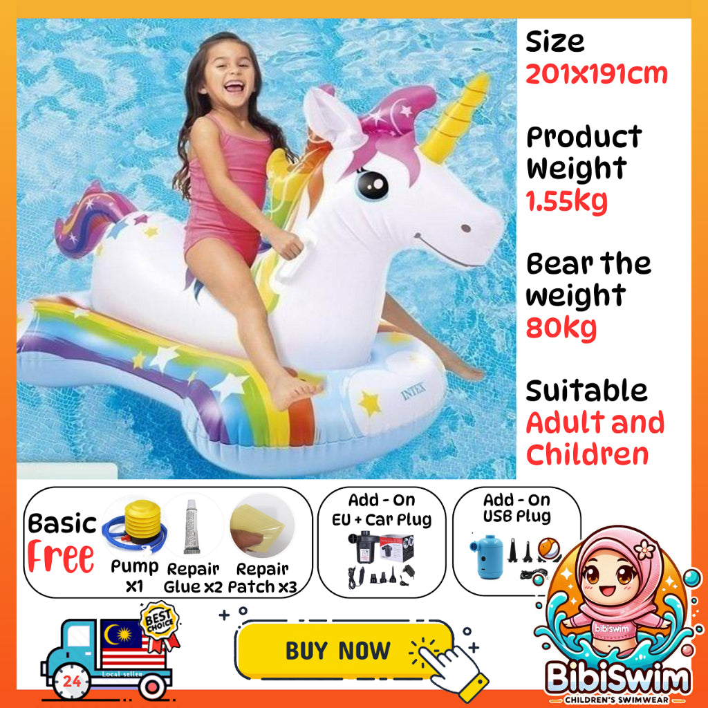 BIBISWIM Cartoon Animal Pool Float