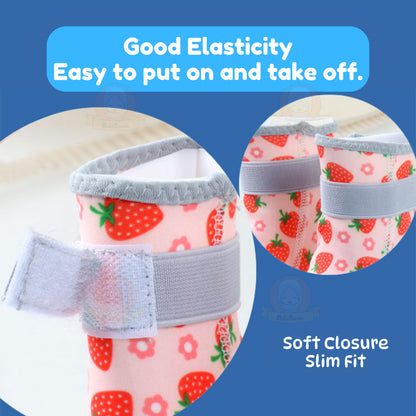 BIBISWIM Astronaut Blue Bunny Swim Socks