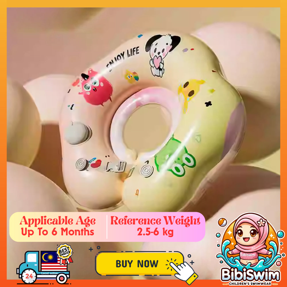 BIBISWIM Inflatable Baby Neck Float