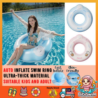 BIBISWIM Self-Inflating Swim Ring