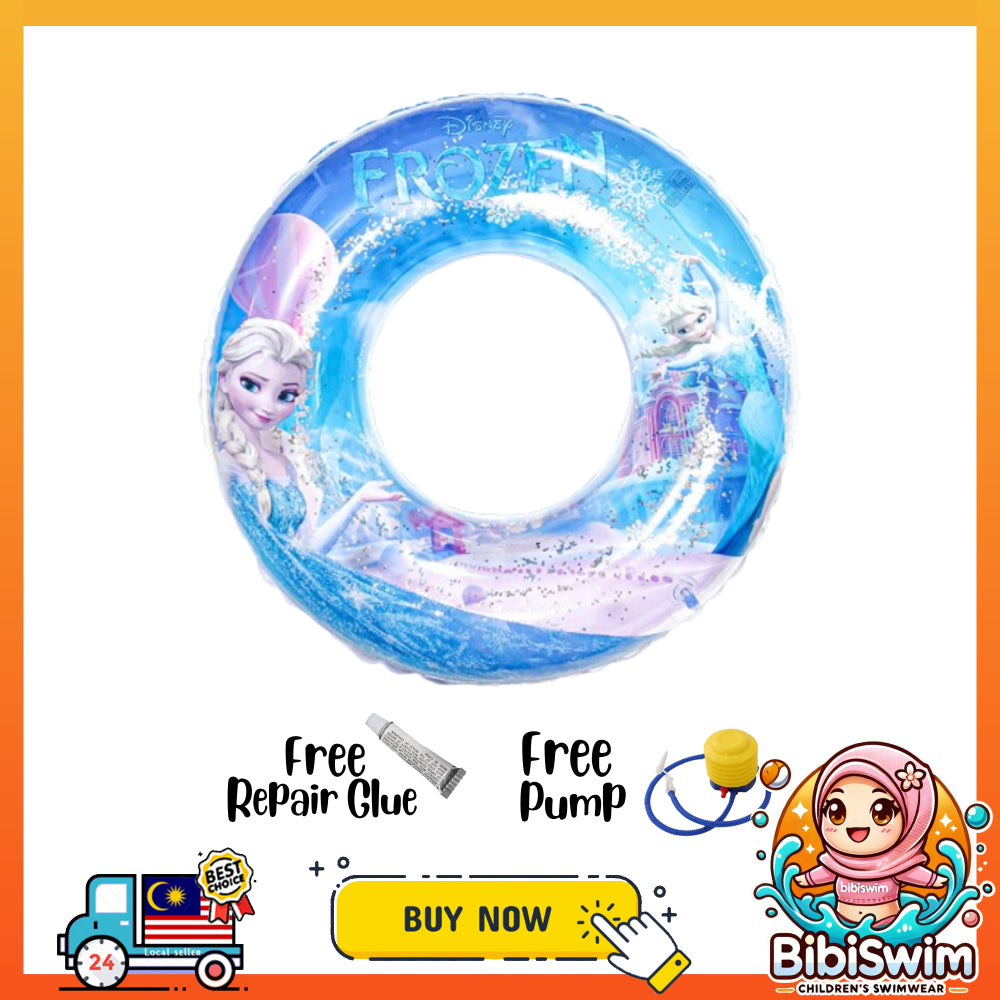 BIBISWIM Cartoon Kids Swim Ring 1+