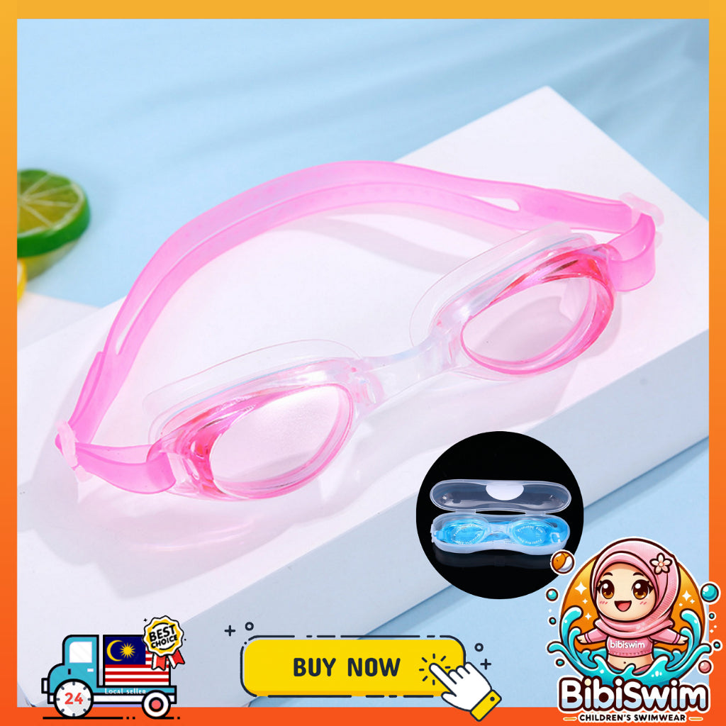BIBISWIM Kids Swim Goggles AntiFog 3-12