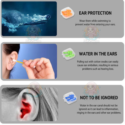 BIBISWIM Baby Ear Protectors Swim Noise