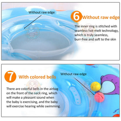 BIBISWIM Double Airbag Baby Neck Float