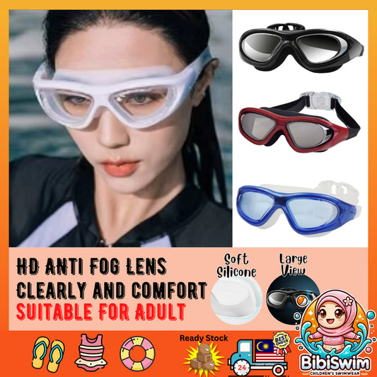 BIBISWIM HD Anti-Fog Swim Goggles