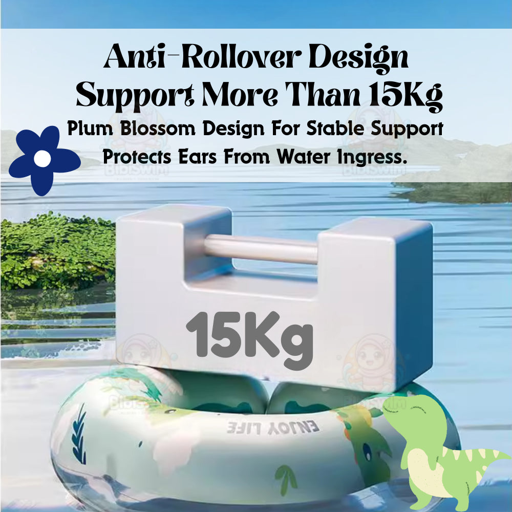 BIBISWIM Inflatable Baby Neck Float