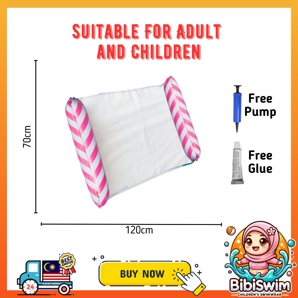 BIBISWIM Inflatable Pool Hammock Chair