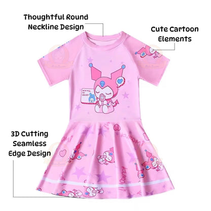 BIBISWIM Kuromi Quick-Dry Swimsuit Set