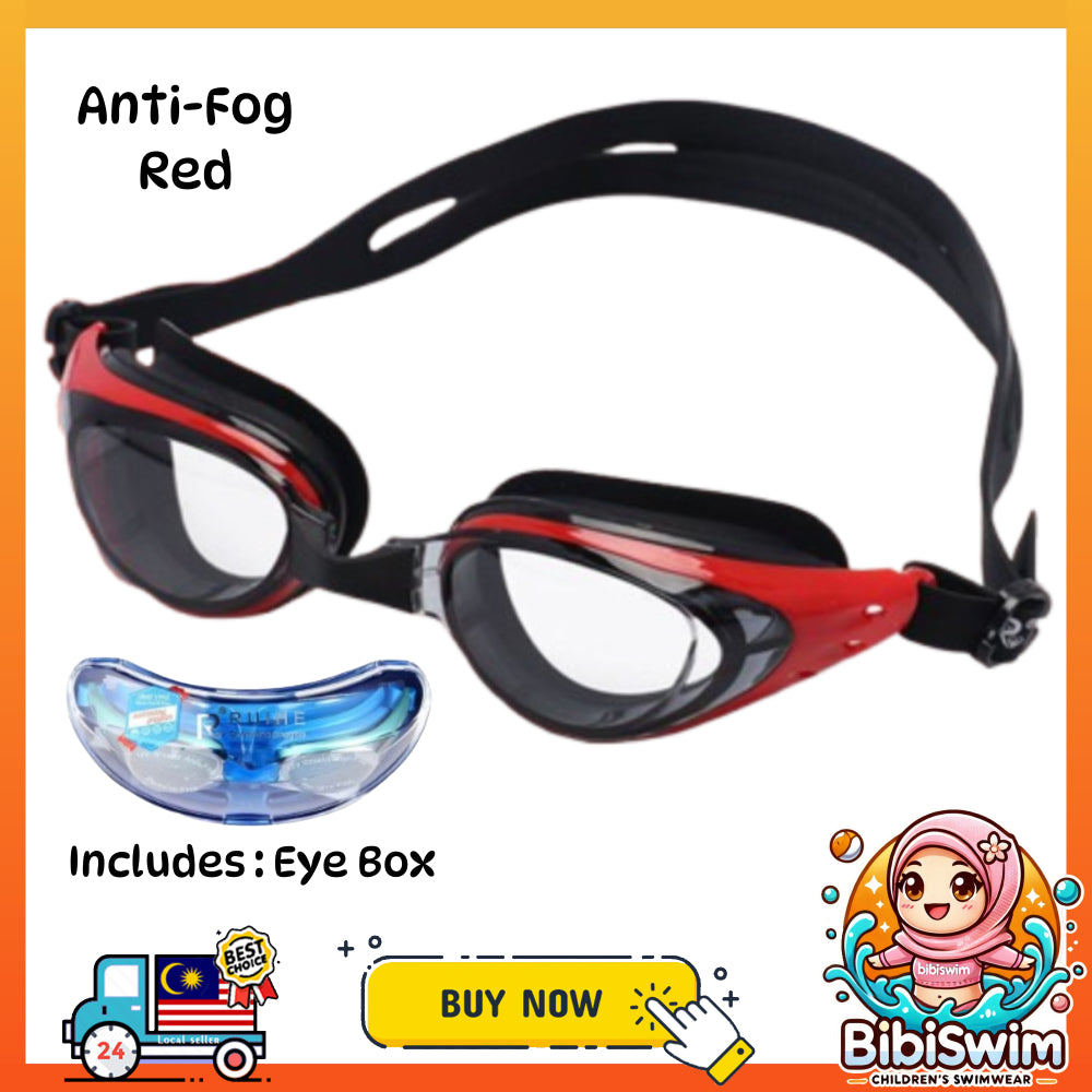BIBISWIM Anti Fog HD Swim Goggles