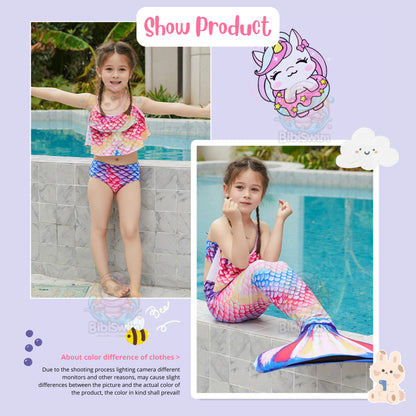 BIBISWIM Mermaid Swim Set 3-12Y
